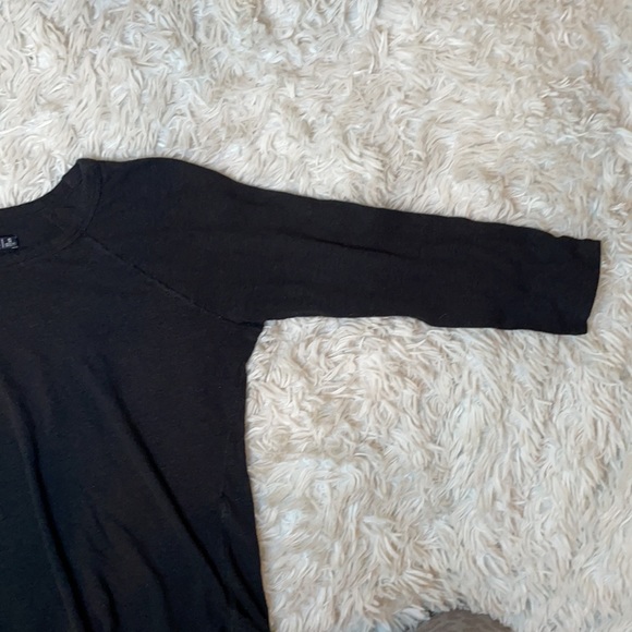 Abercrombie & Fitch Black 3/4 Sleeve -‎ Size Small - Picture 3 of 8